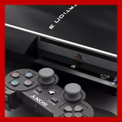 Playstation 3 PS3 and Dualshock 3 Controller 3D model