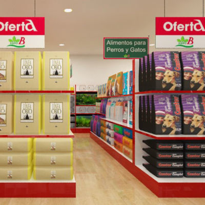 Pet Animal Fodder and Feed Shop 3D model_9