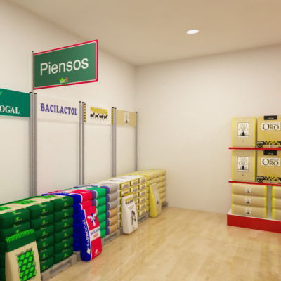 Pet Animal Fodder and Feed Shop 3D model_8