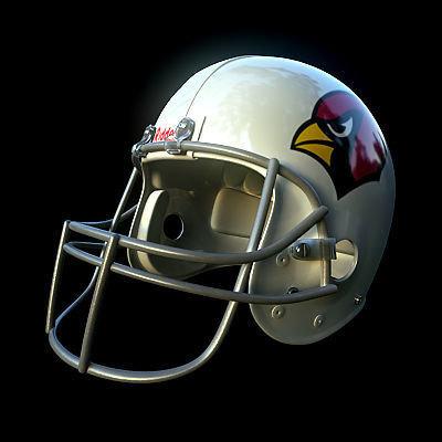 NFL Helmets Pack 3D model_1