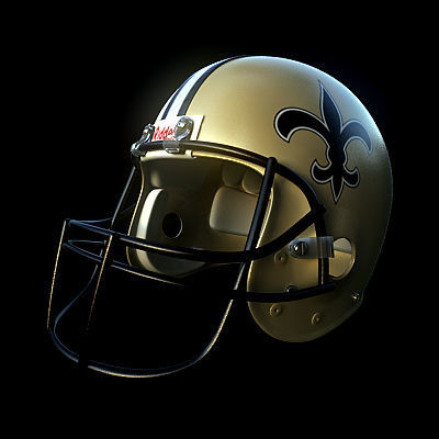 NFL Helmets Pack 3D model_20