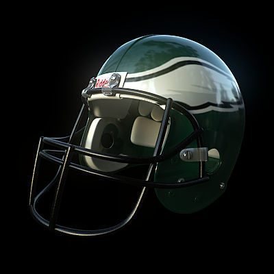 NFL Helmets Pack 3D model_24