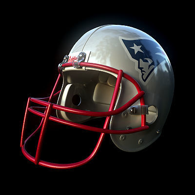 NFL Helmets Pack 3D model_19