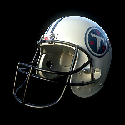 NFL Helmets Pack 3D model_31