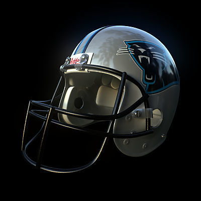 NFL Helmets Pack 3D model_5