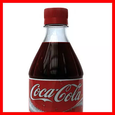 Coca Cola Coke 1L 2L Bottle 3D model_0