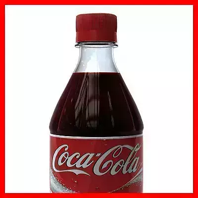 Coca Cola Coke 1L 2L Bottle 3D model
