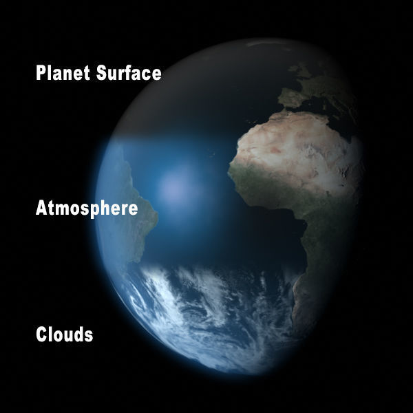 Hyper-Real Planets Pack v2 3D model_9