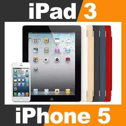 Apple iPhone 5 iPad 3 Smart Cover