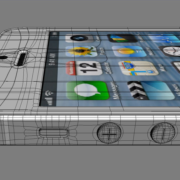 Apple iPhone 5 iPad 3 Smart Cover 3D model_31