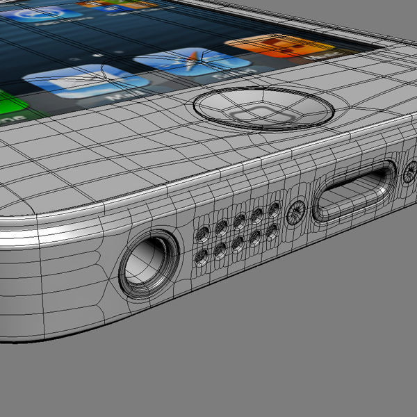 Apple iPhone 5 iPad 3 Smart Cover 3D model_30