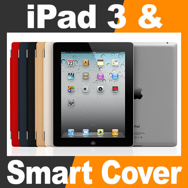 Apple iPhone 5 iPad 3 Smart Cover 3D model_2