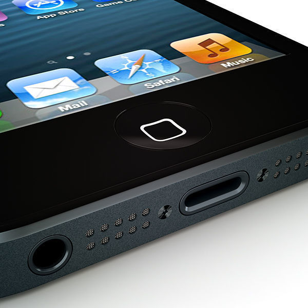 Apple iPhone 5 iPad 3 Smart Cover 3D model_11