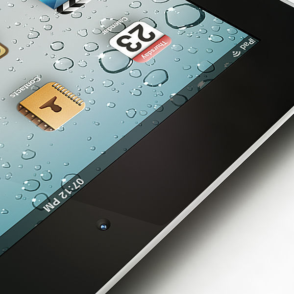 Apple iPhone 4S iPad 3 Smart Cover 3D model_17