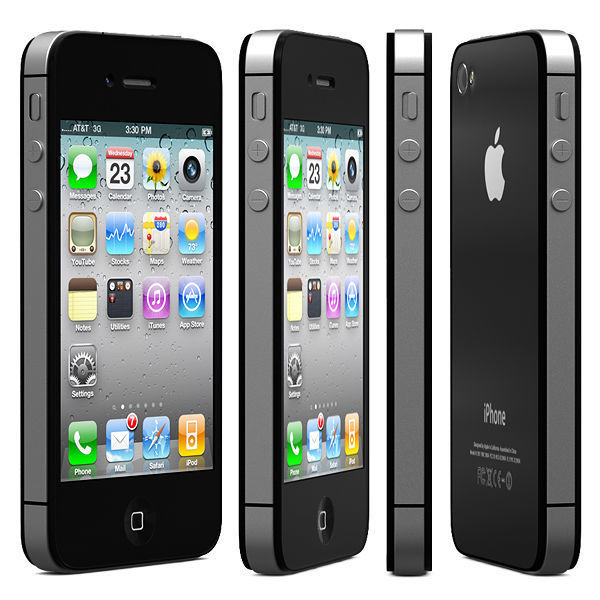 Apple iPhone 4S 3D model_3