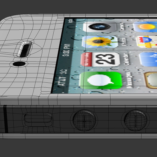 Apple iPhone 4S 3D model_13