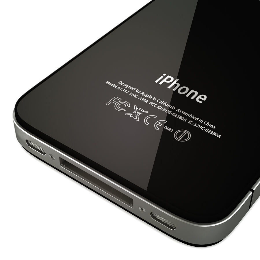 Apple iPhone 4S 3D model_10