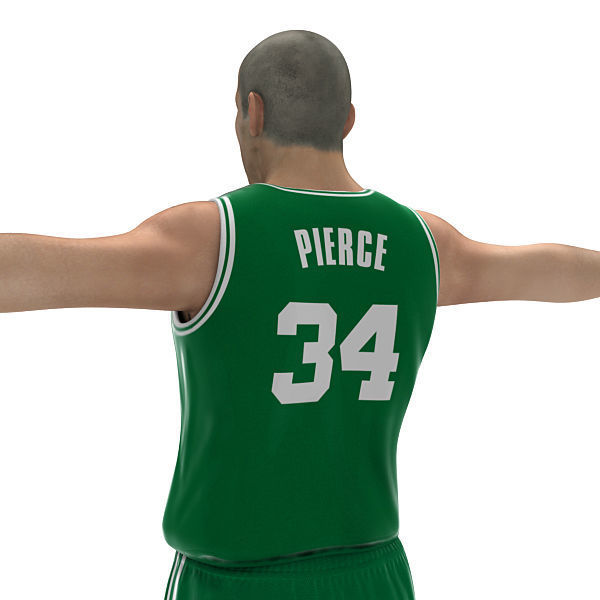 Rigged Basketball Players - NBA Pack 3D model_11