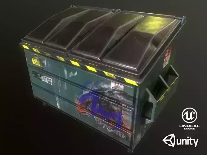 Dumpster prop pbr 
