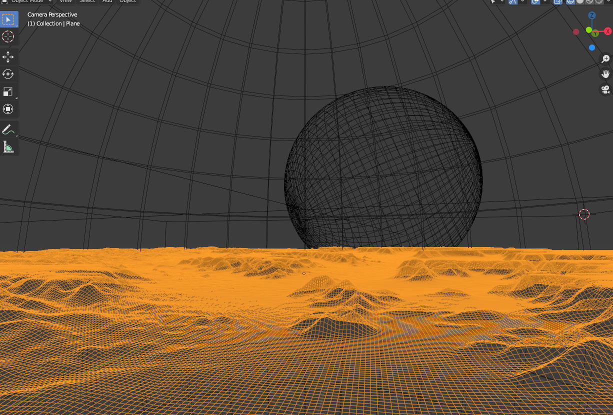 Alien Planet Sci-Fi Fantasy Scenery 3D model_4