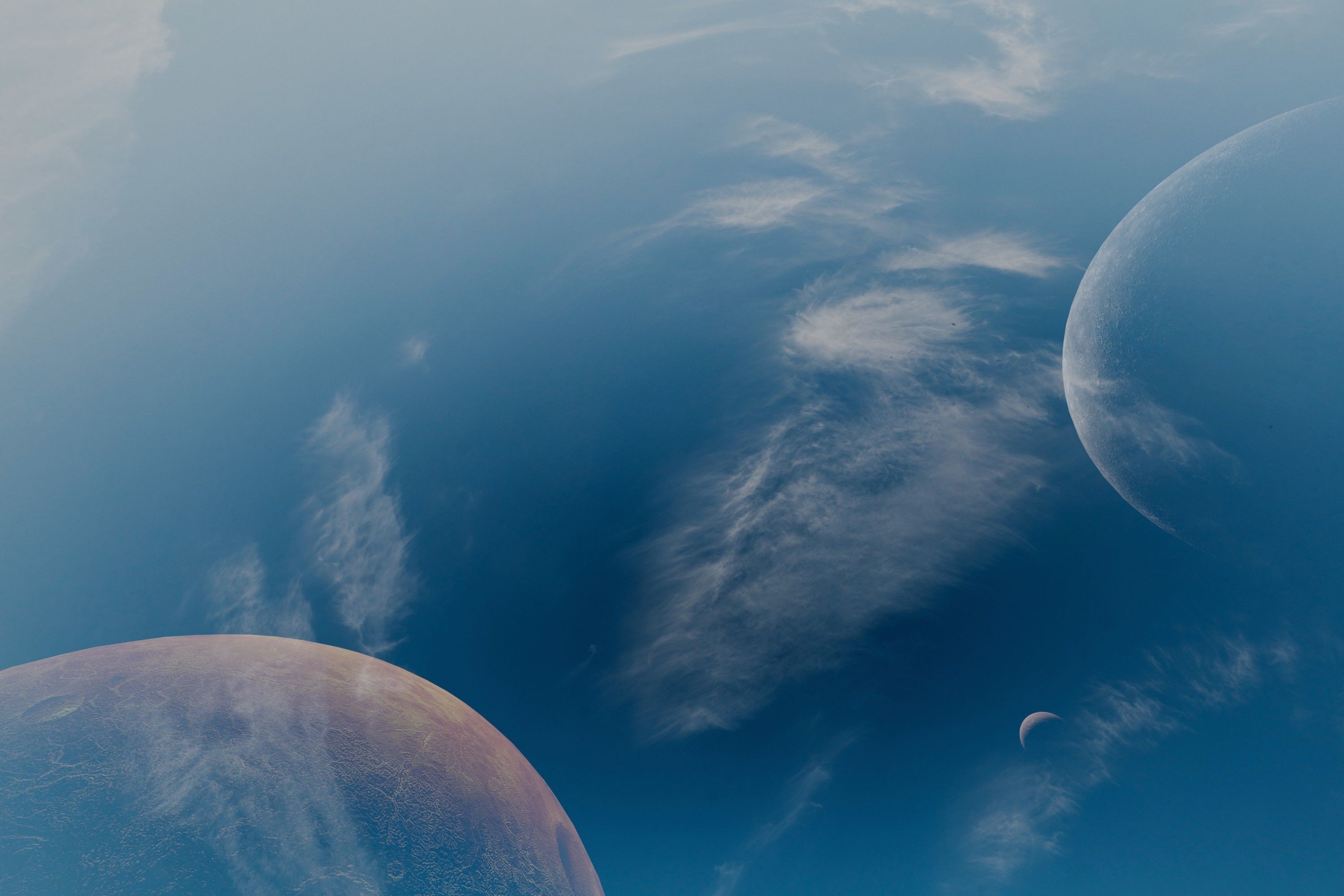 Alien Planet Sci-Fi Fantasy Scenery 3D model_11