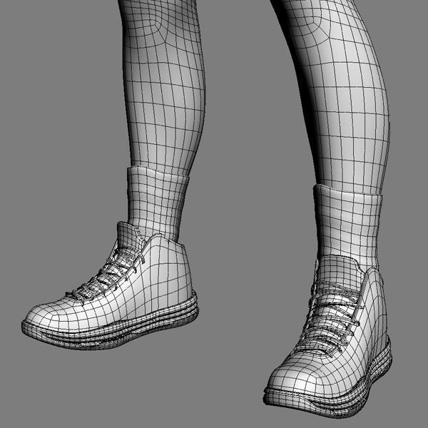 Rigged Basketball Player - San Antonio Spurs 3D model_17