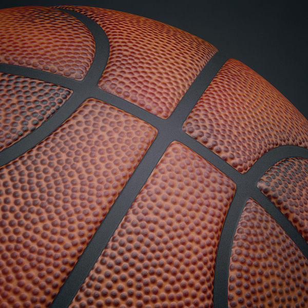Spalding NBA Official Basketball Game Balls Pack 3D model_14