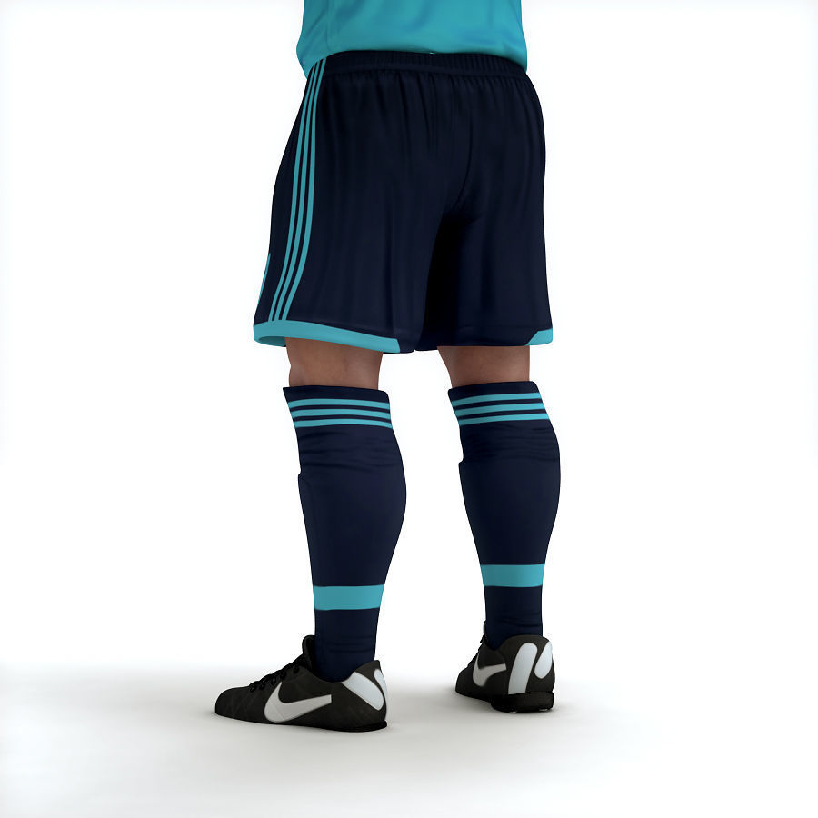 Football Player and Goalkeeper - Germany National Team 3D model_7