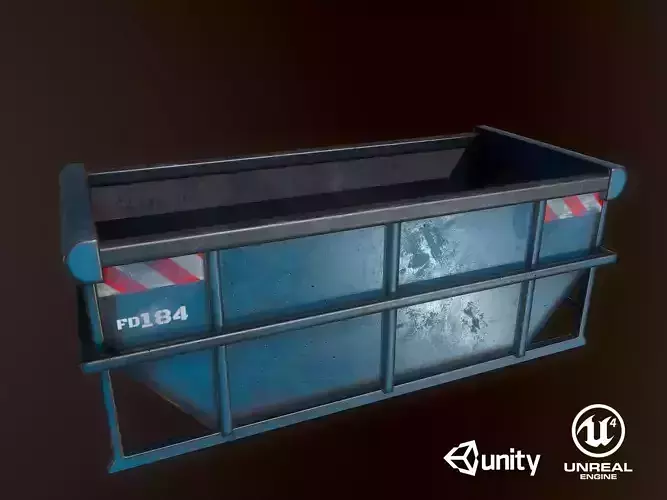 Dumpster prop pbr