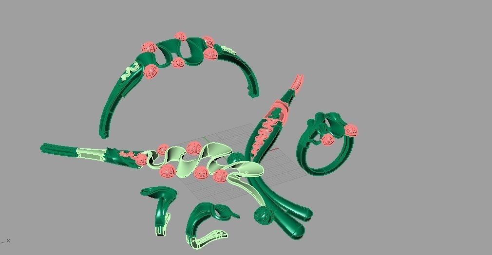 WOMEN TEAM SET 3D print model_7