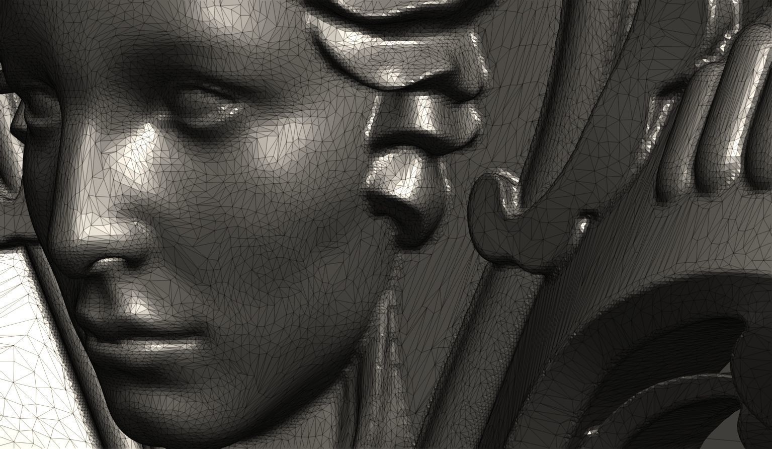 Reinassence decorative element 3D model_9