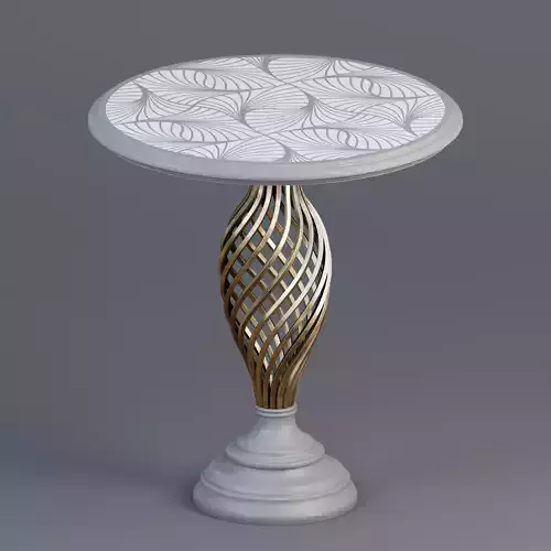 Twisted occasional table