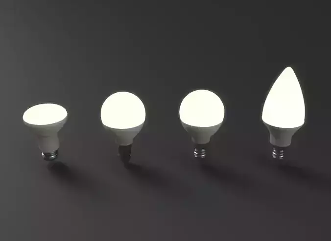 Lightbulb 3D Model Pack