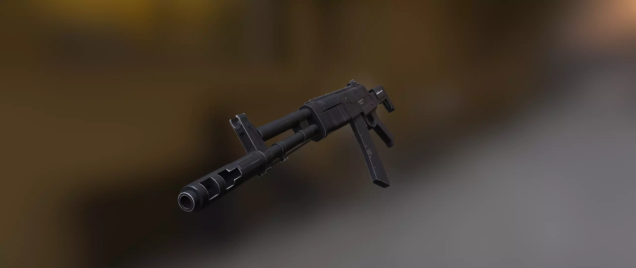 AEK-971 ak - rifle for gta 3D model_0