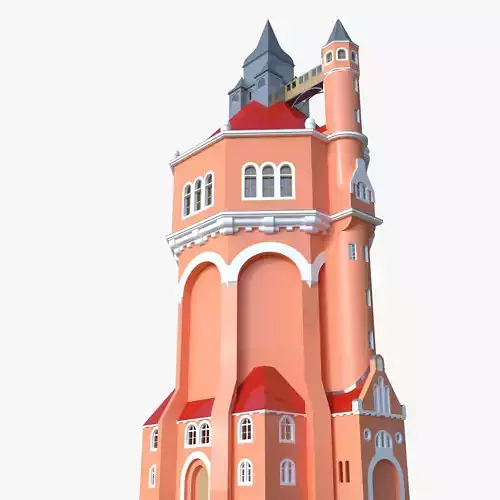 House with tower