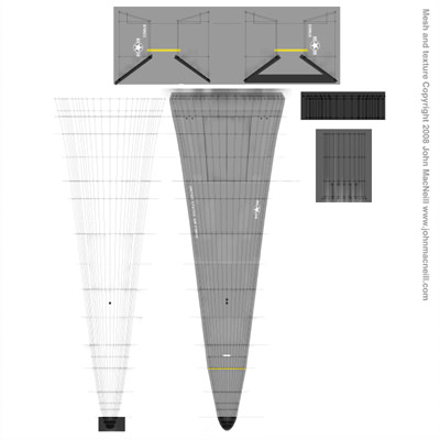 Hypersonic Cruise Vehicle HCV 3D model_2