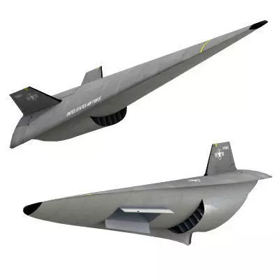 Hypersonic Cruise Vehicle HCV 3D model_0