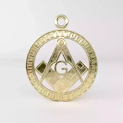 Masonic pendant 49