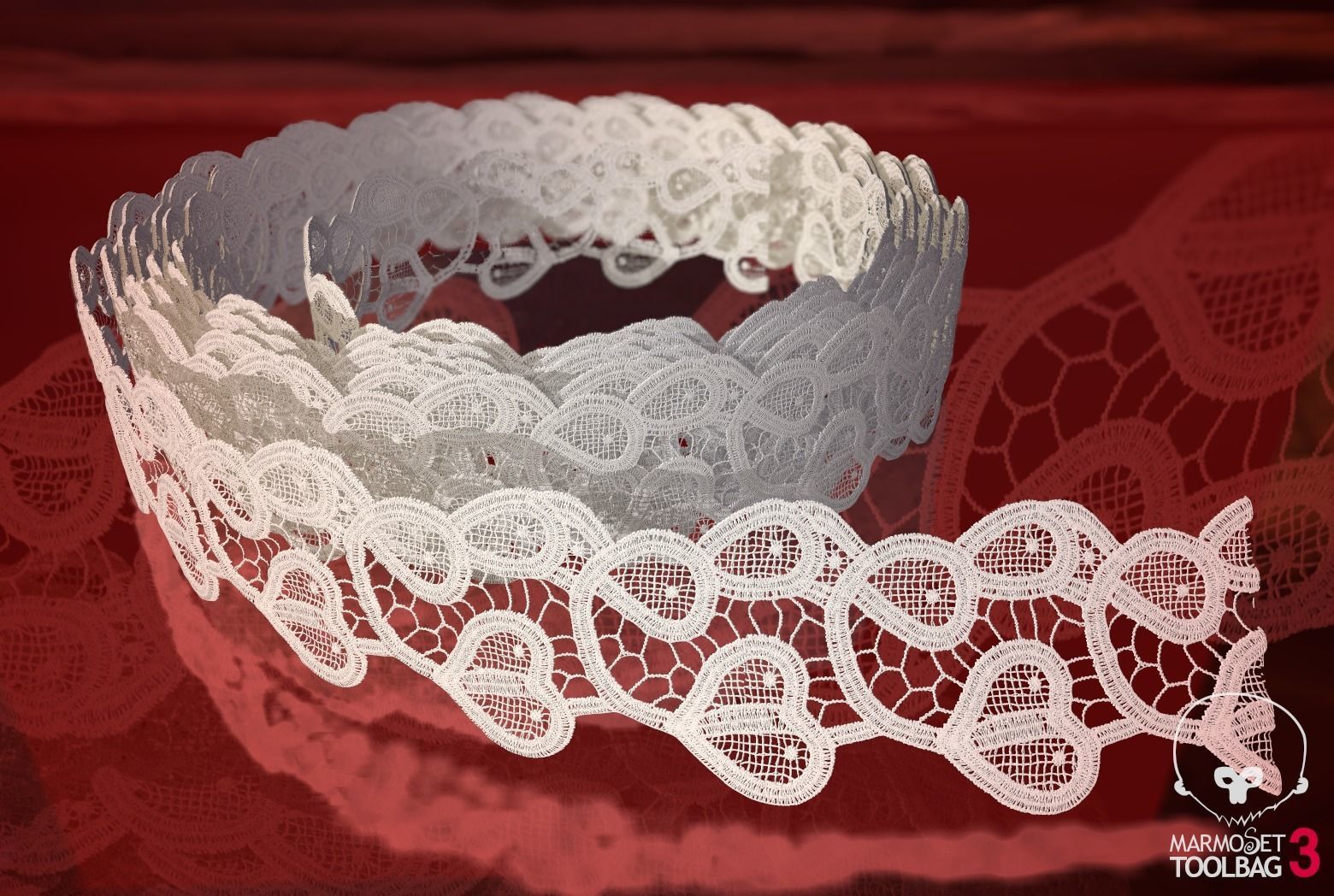 Fabric Vol 04 - Lace Trims PBR Texture_16