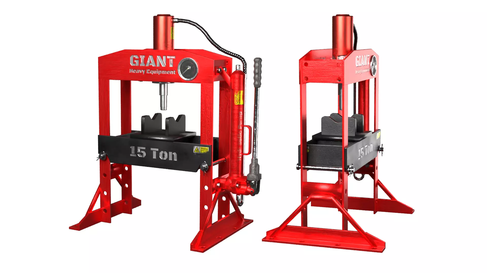 Hydraulic Bench Press 3D model