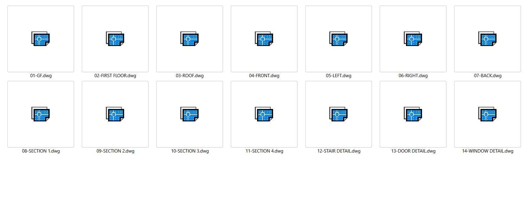 Villa C3 - 2d dwg lumion render - without 3d 3D model_4