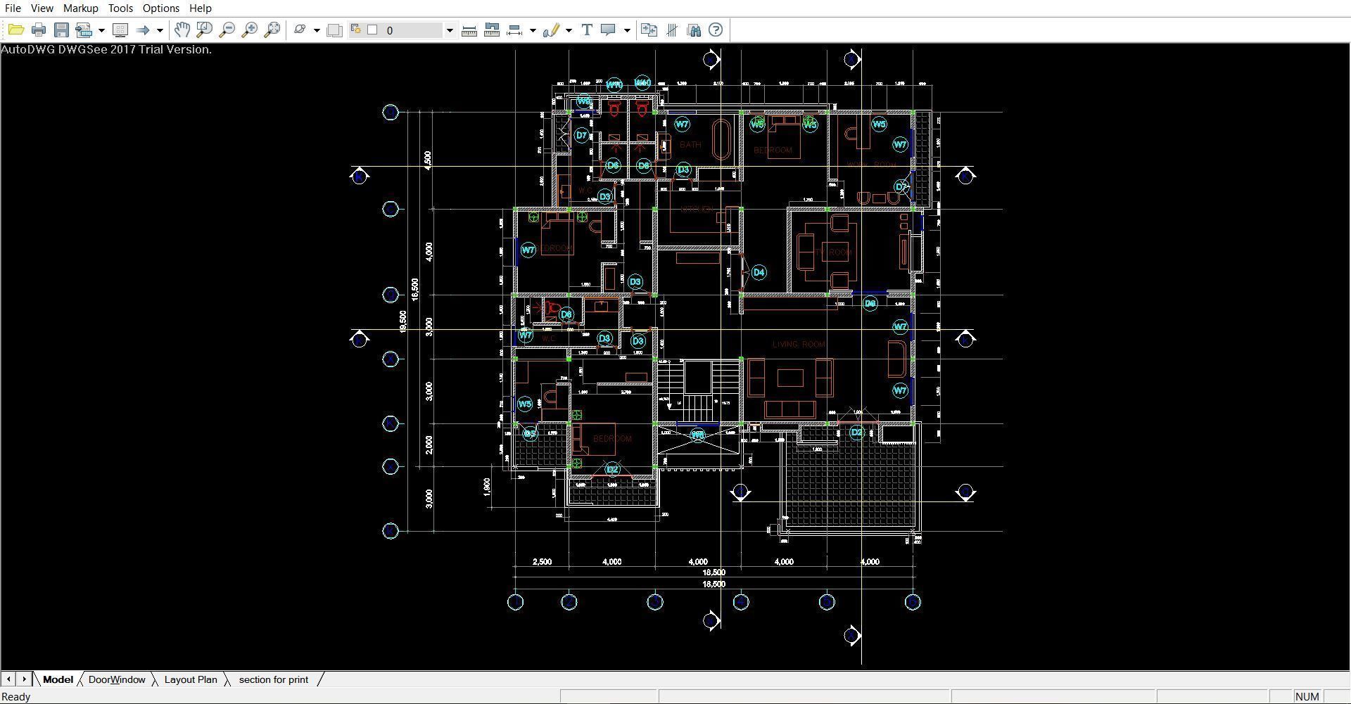 Villa C3 - 2d dwg lumion render - without 3d 3D model_12