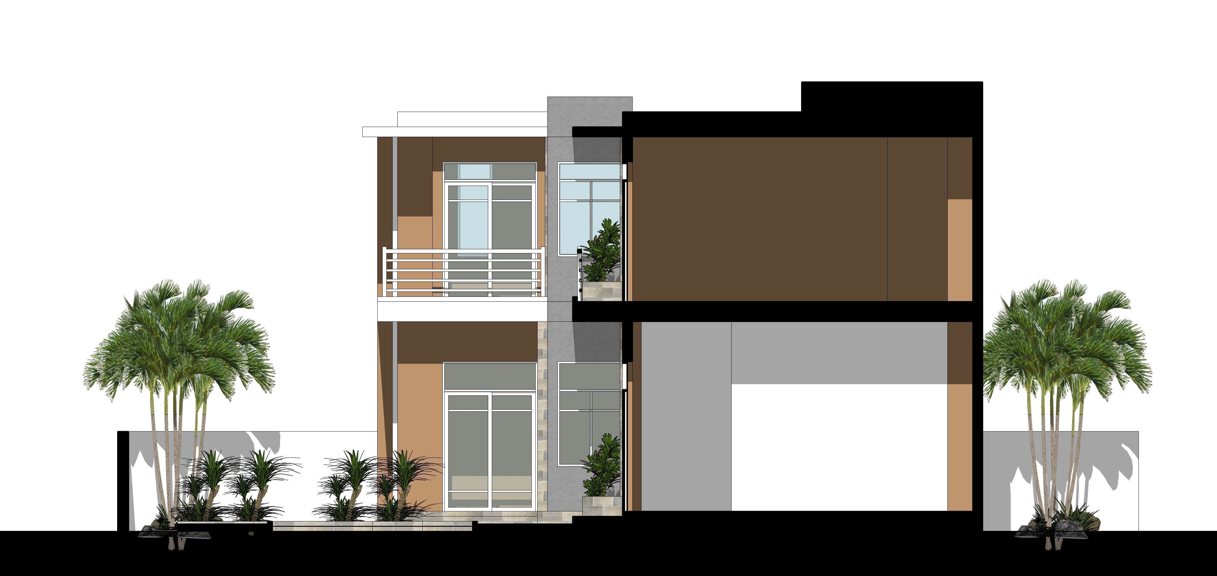 Villa C5 - Sketchup dwg lumion render picture 3D model_27