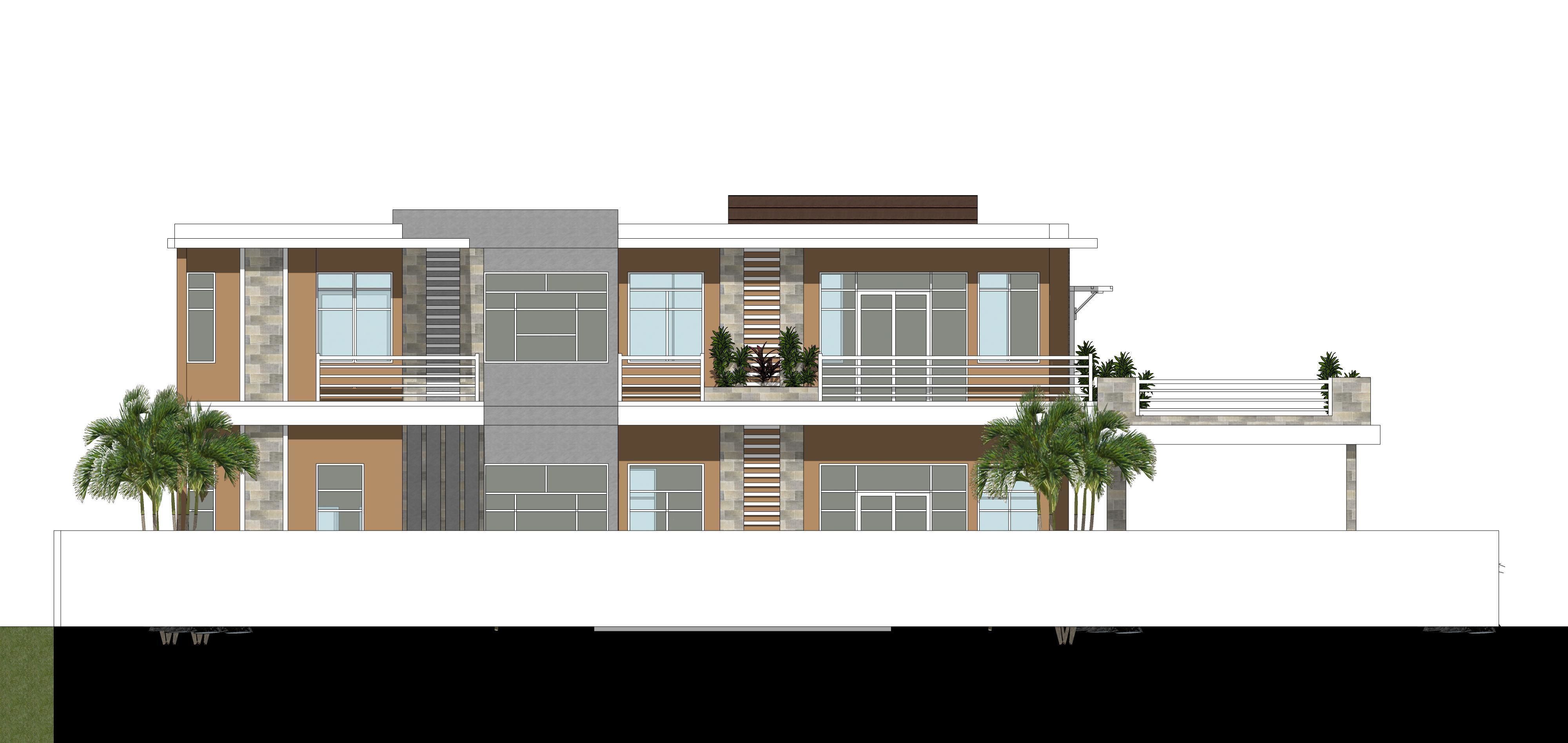 Villa C5 - Sketchup dwg lumion render picture 3D model_20