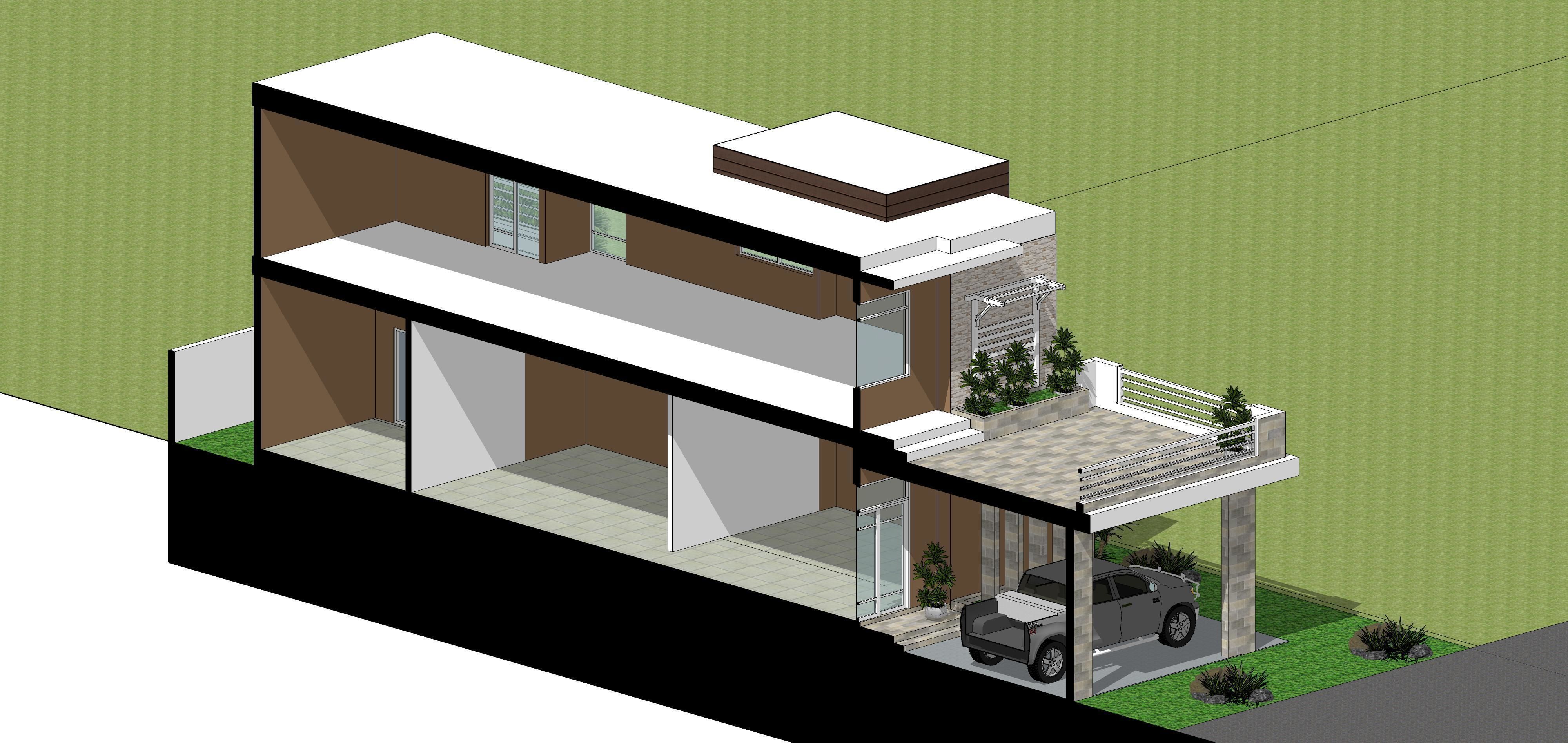 Villa C5 - Sketchup dwg lumion render picture 3D model_30
