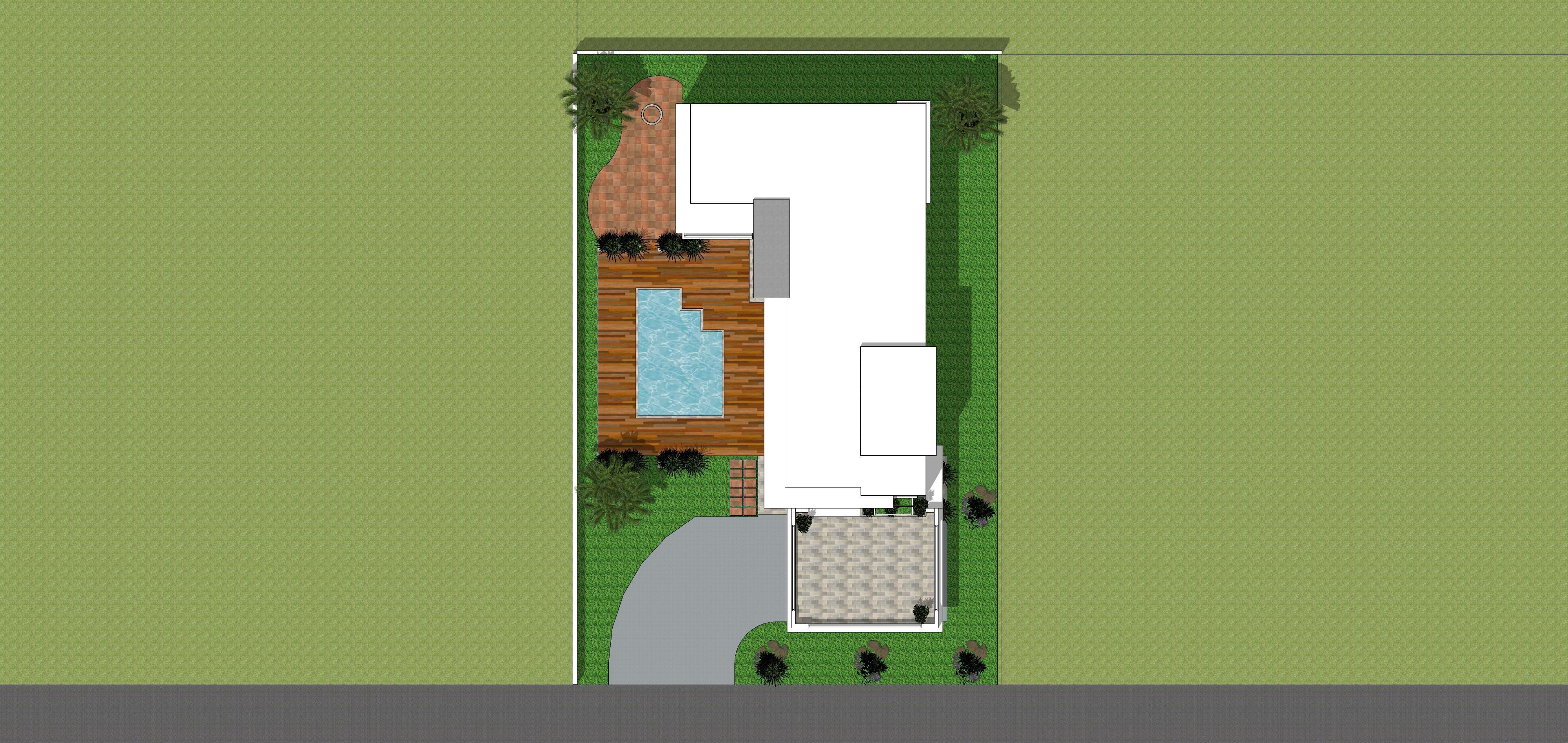 Villa C5 - Sketchup dwg lumion render picture 3D model_16