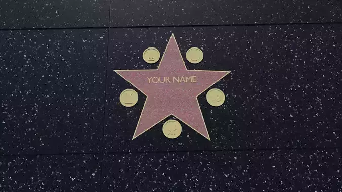 Hollywood Walk Of Fame Star