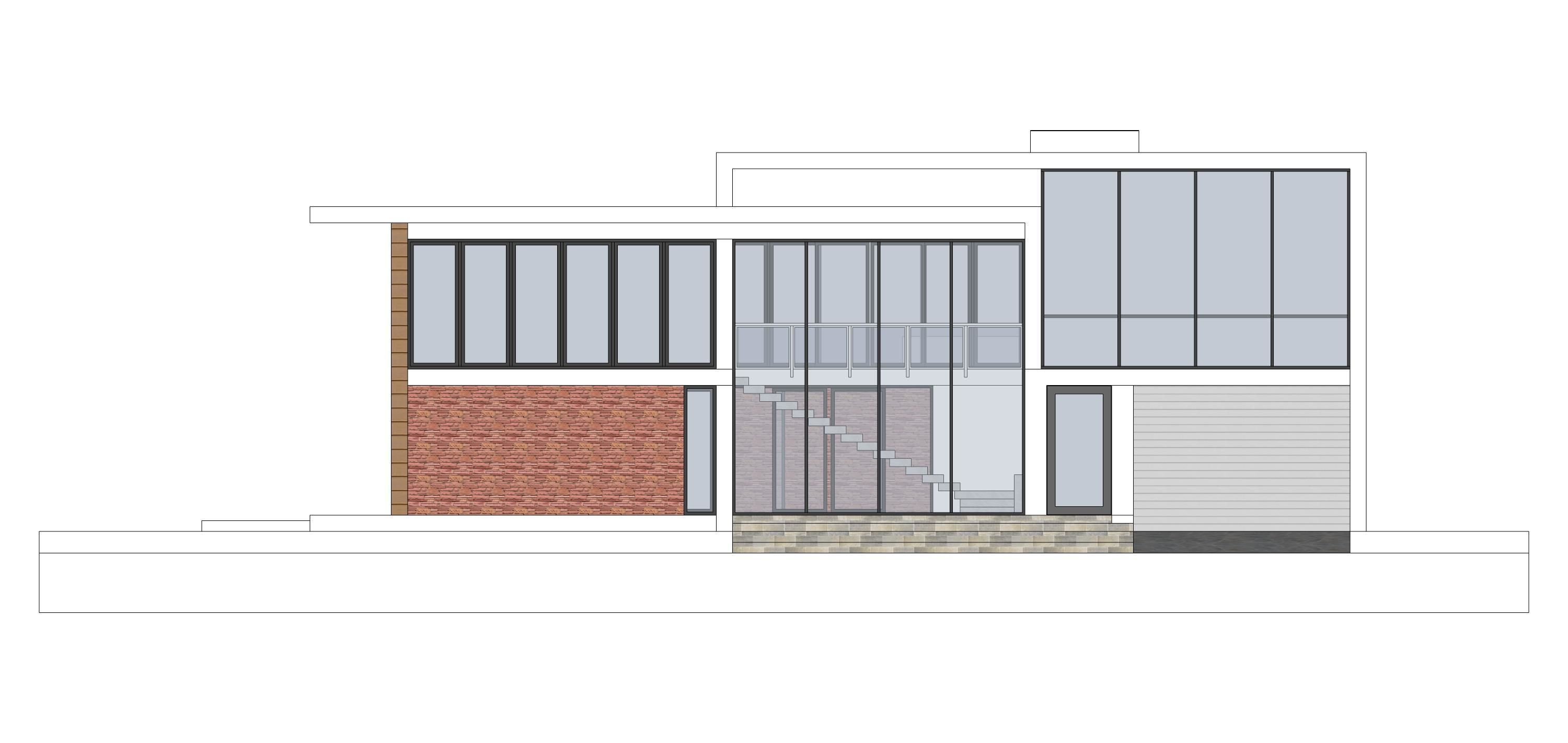 Villa C6 - Sketchup dwg lumion render picture 3D model_22