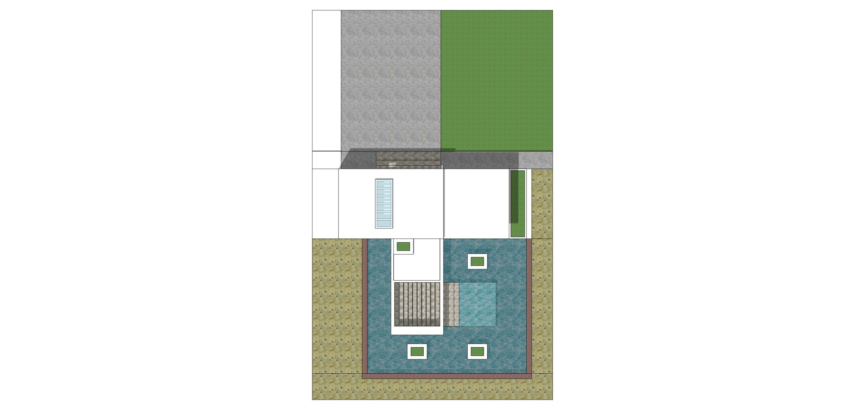 Villa C6 - Sketchup dwg lumion render picture 3D model_14
