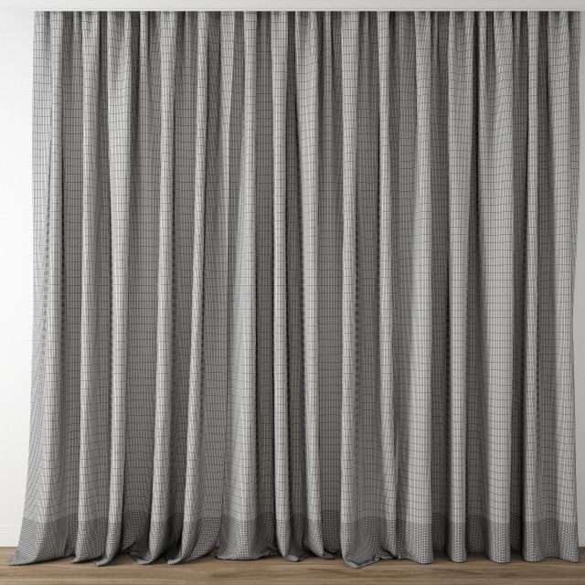 Curtain 146 3D model_3